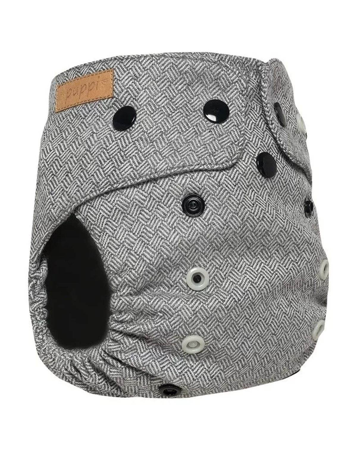 Puppi cover i merinould - timeless elegance - knapper - vælg størrelse - størrelse Onesize Plus SIO