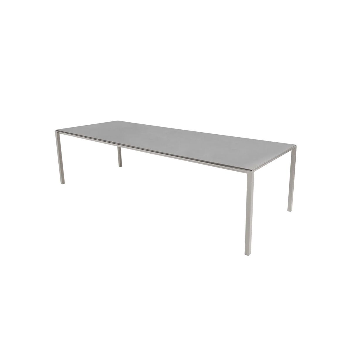 Pure Bord, 280x100 cm fra Cane-line (Concrete grey, Sand)