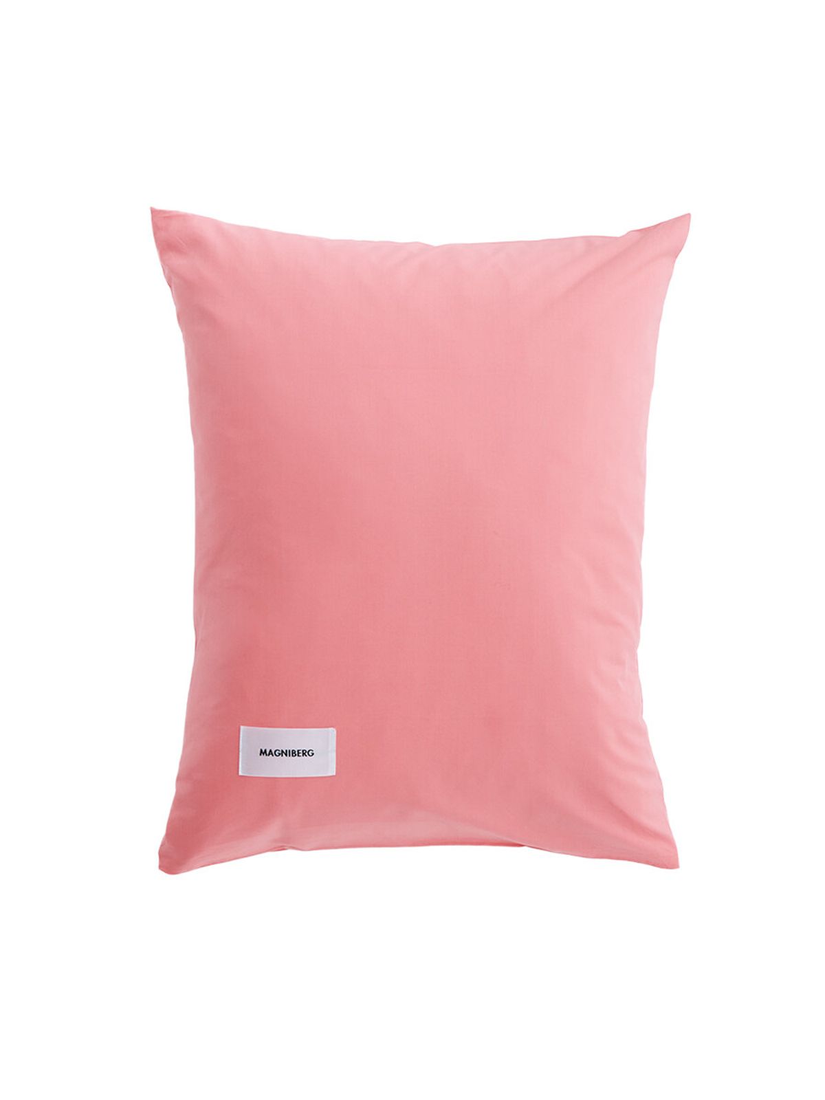 Pure Poplin Pillow Cover Single 50x70 cm fra Magniberg (Coral Pink)