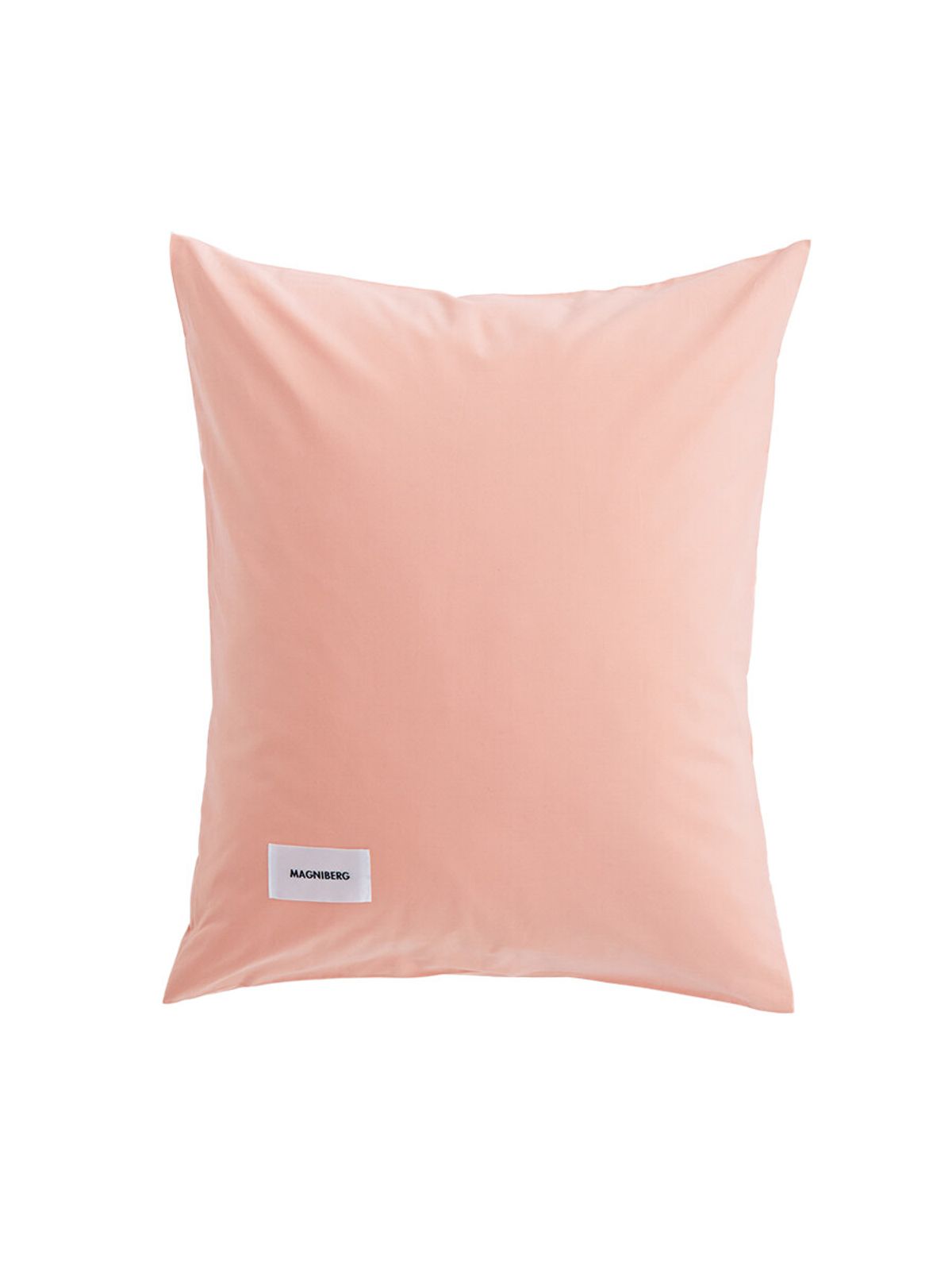 Pure Poplin Pillow Cover Single 50x70 cm fra Magniberg (Peach)