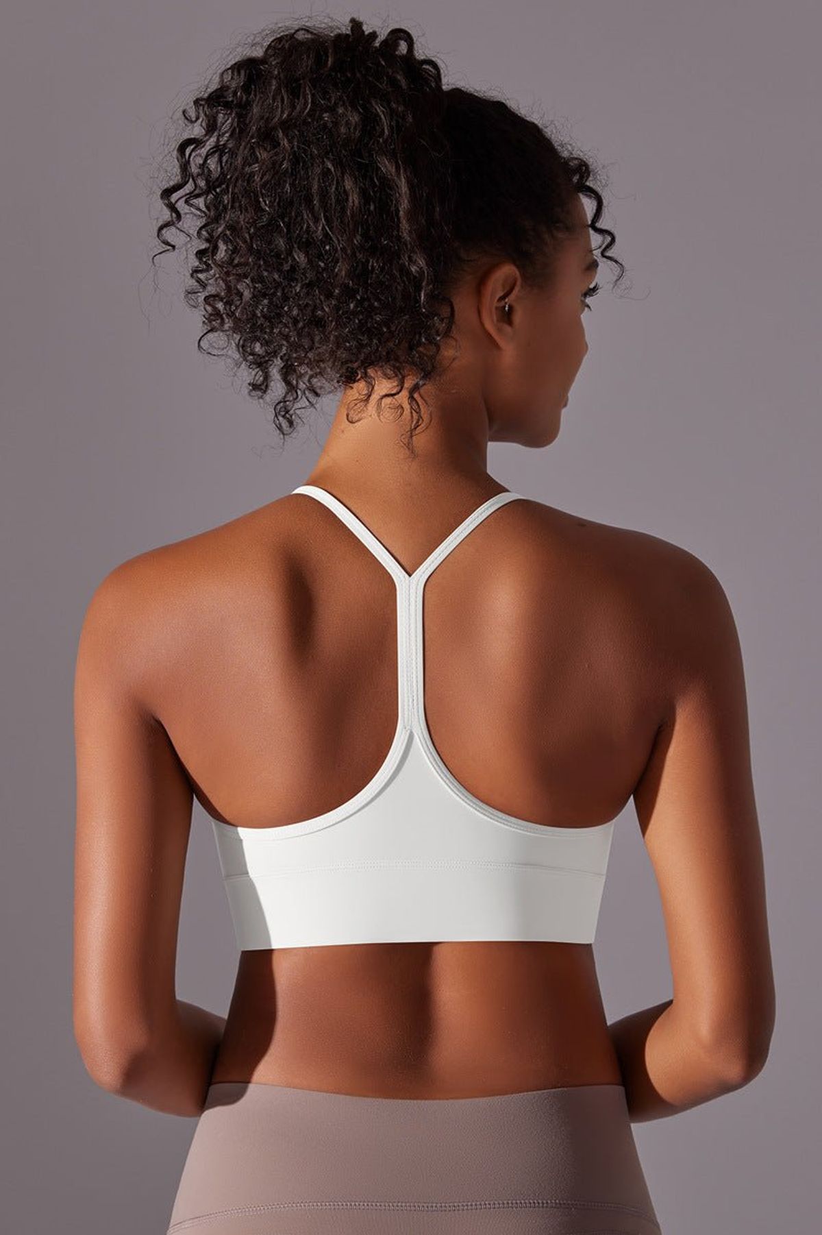 PureFlex Strappy Sports bh White - Large / White