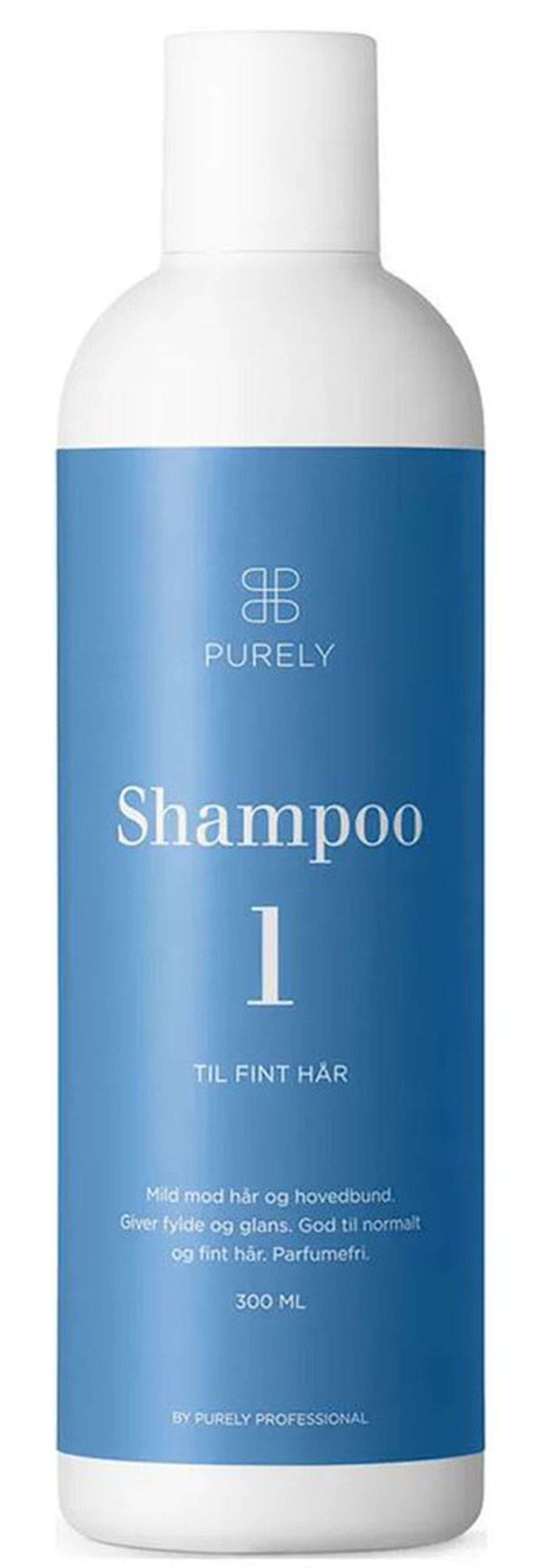 Purely shampoo 1 til fint hår 300ml