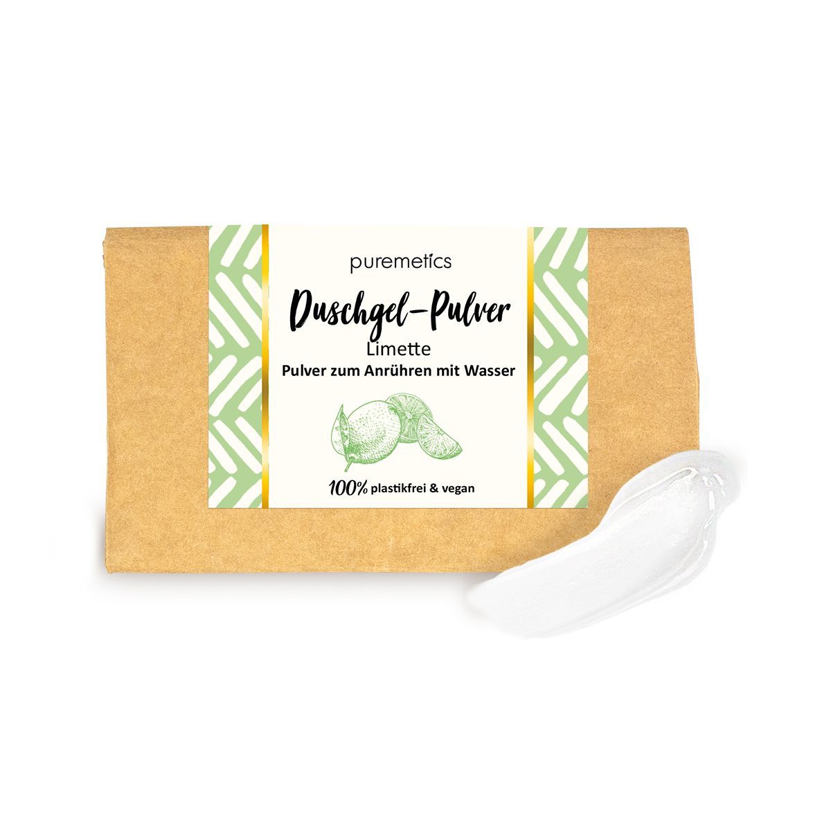 puremetics - DIY Duschgel Pulver - Lime