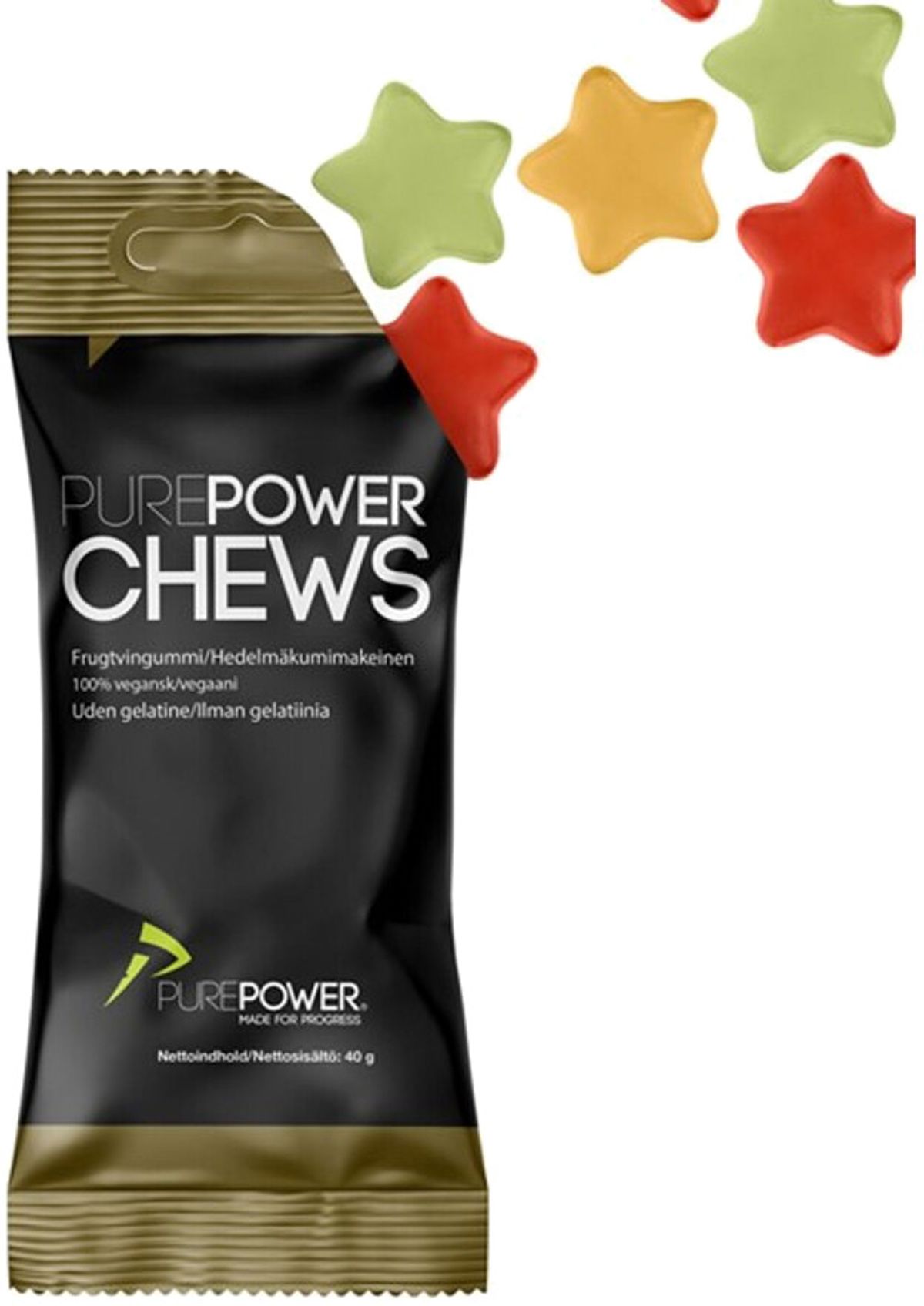 Purepower Chews Frugtmix - 40g