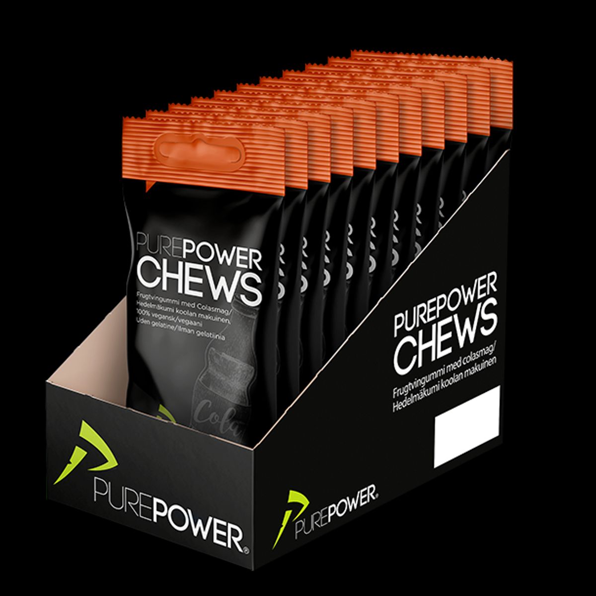 PurePower Cola Chews 12x40 g