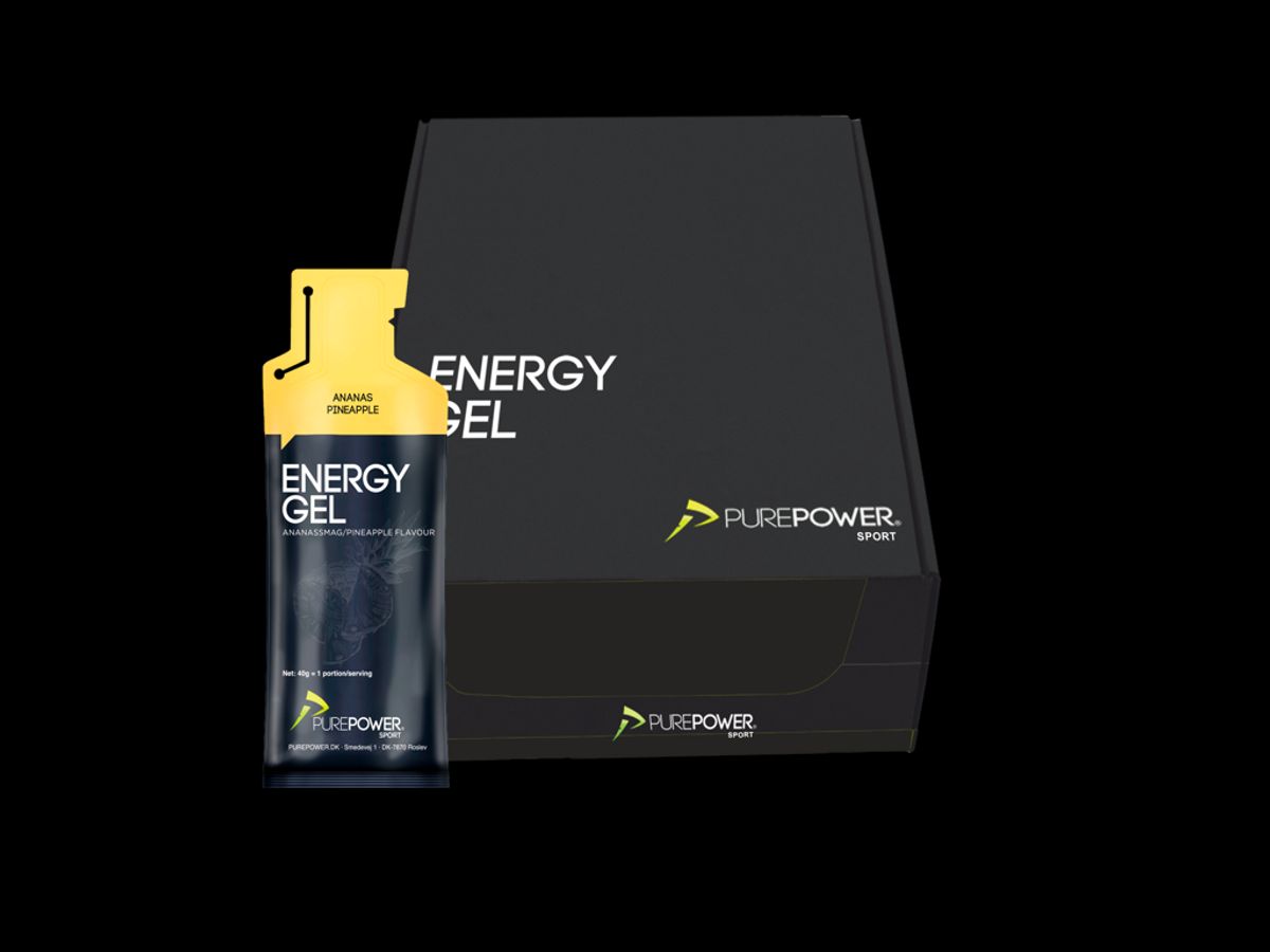 Purepower Energy Gel - Ananas - 12 x 40 gram