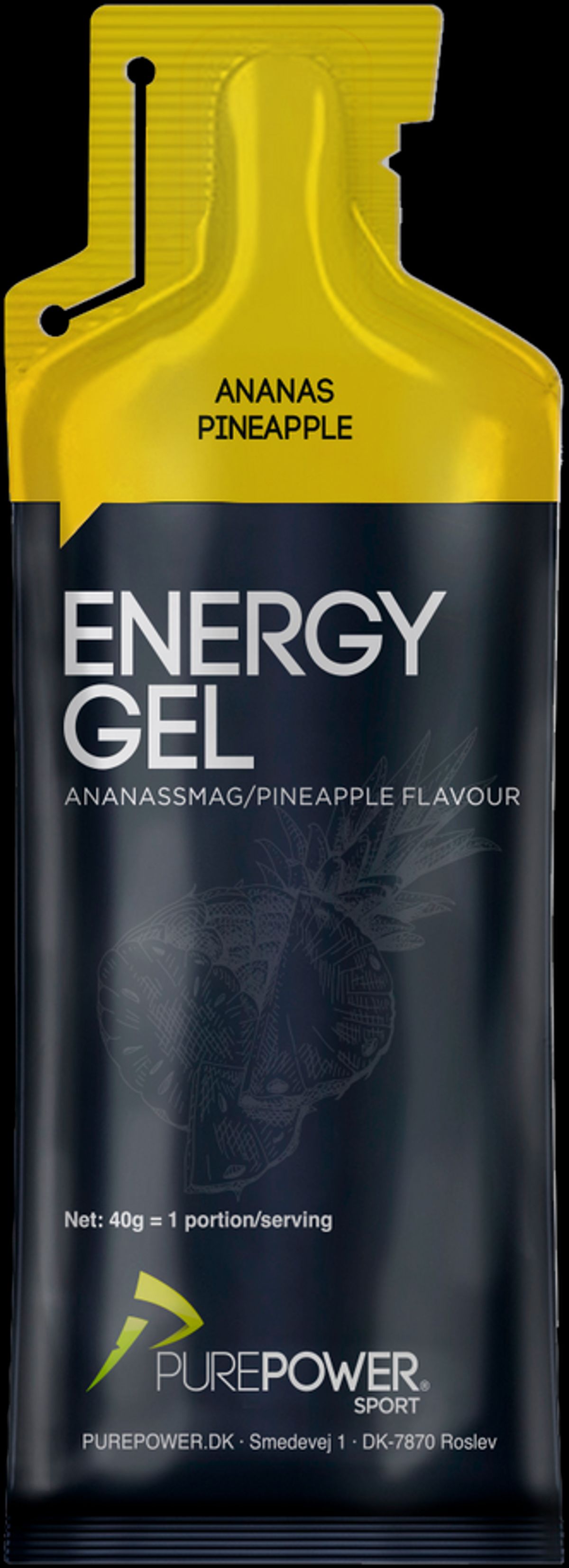 Purepower Energy Gel Ananas - 40g