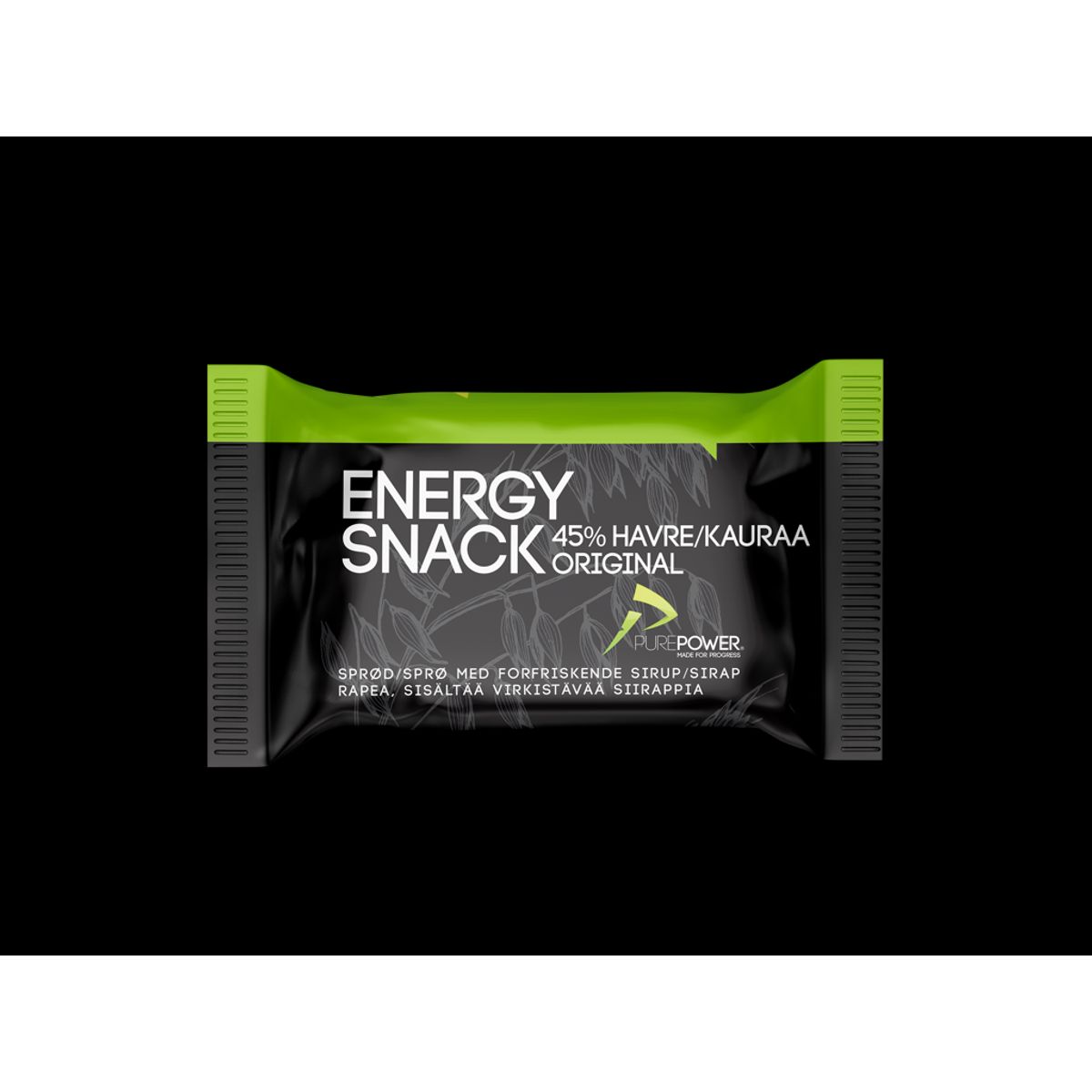 PurePower Energy Snack - Havre 60 gram