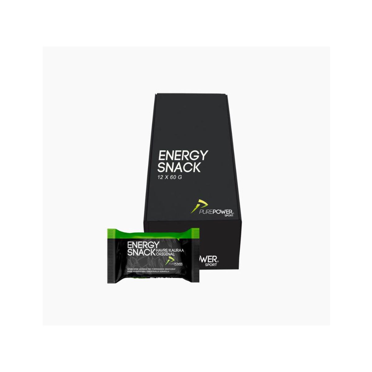 PurePower Energy Snack - Original - 12 x 60 gram.