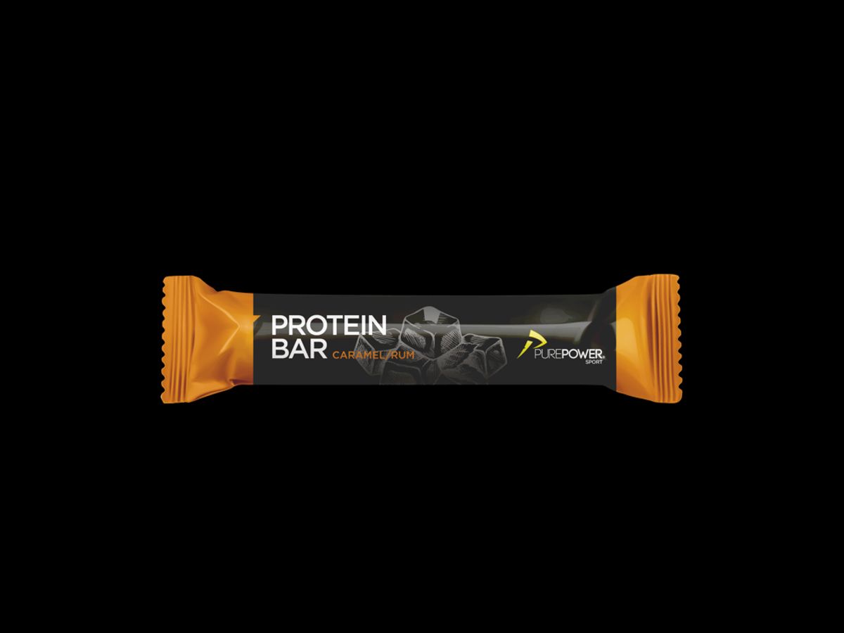 Purepower Protein Bar - Karamel Rom - 55 gram