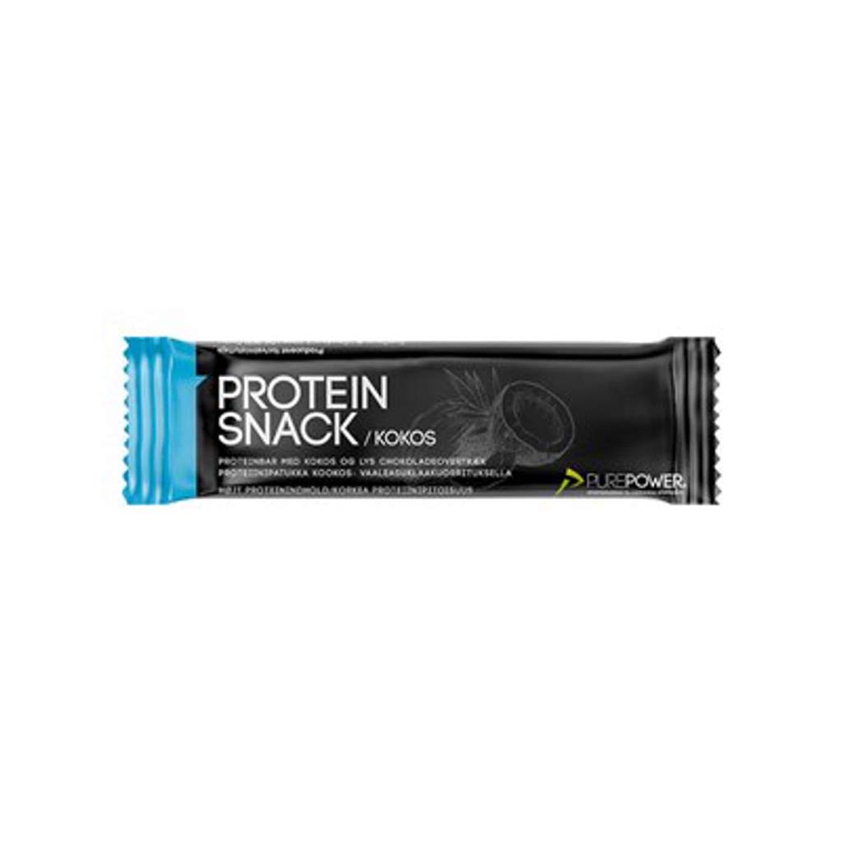 PurePower Protein Snack - Kokos - 40 gram.