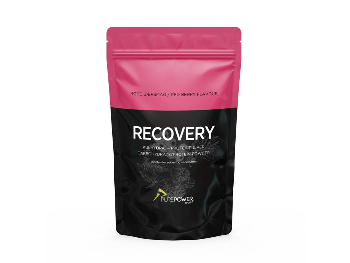 PurePower Recovery - Restitutionsdrik - Røde Bær - 400 g