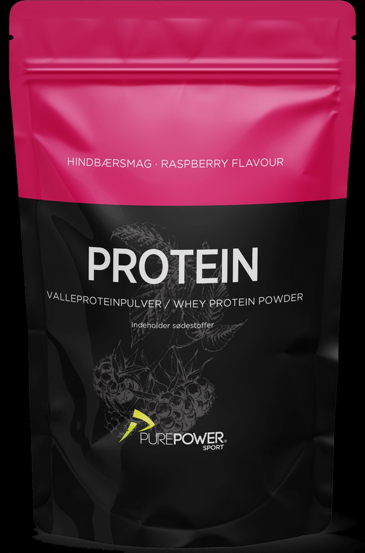 Purepower Valleprotein Hindbær - 400g