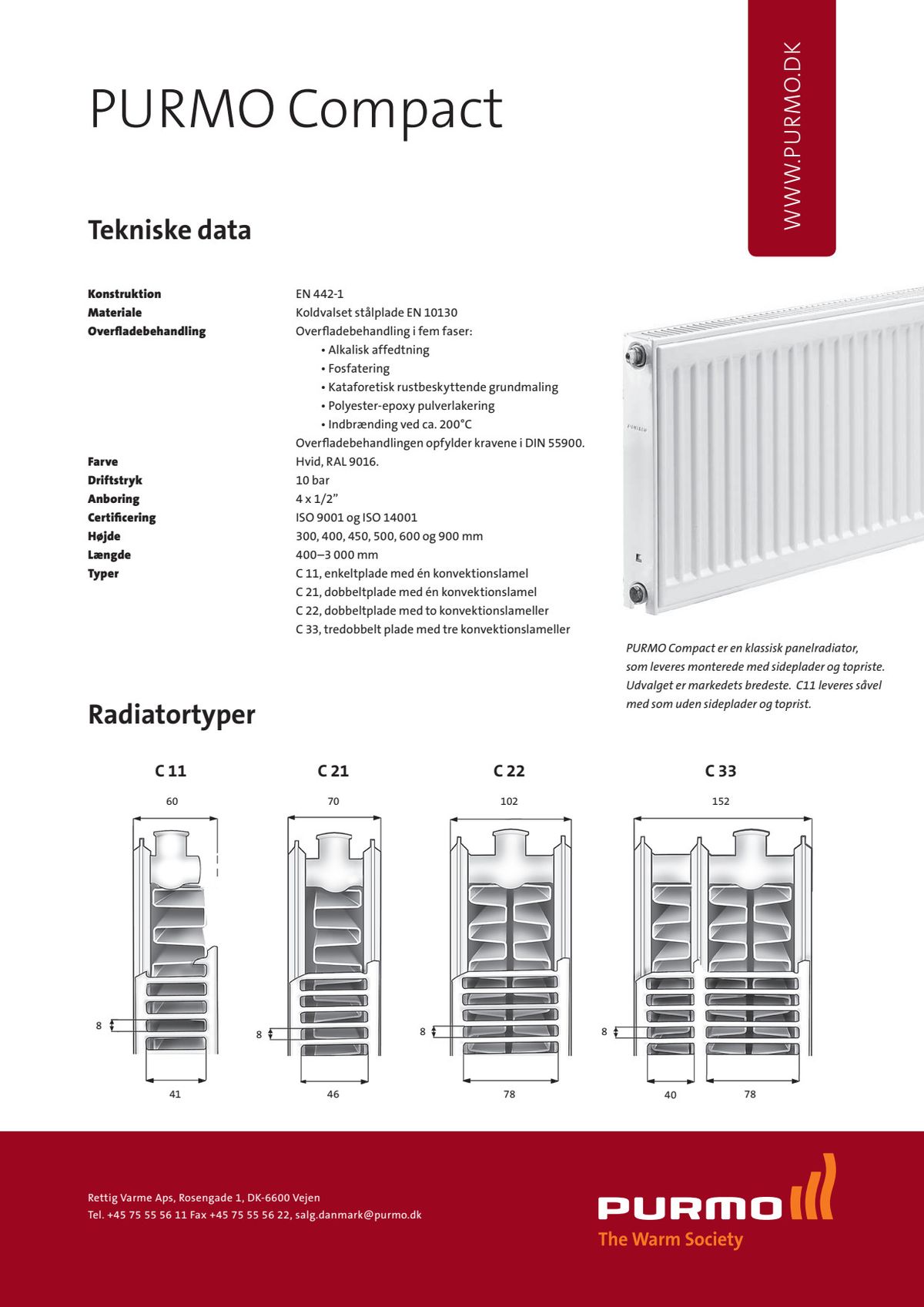 PURMO C 11 900X2300