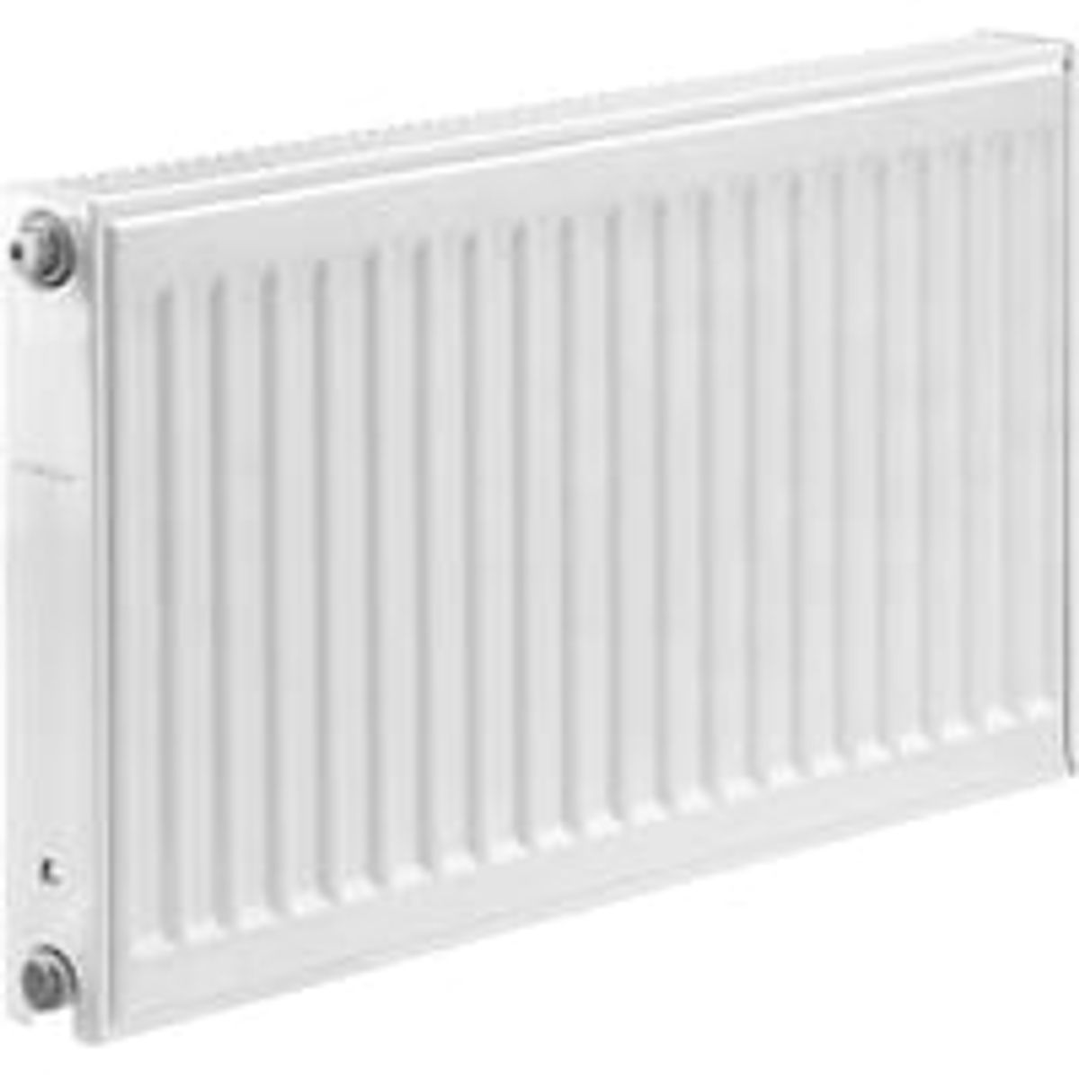 Purmo Ventil Compact CV22 panelradiator, H500 mm x L1400 mm, hvid