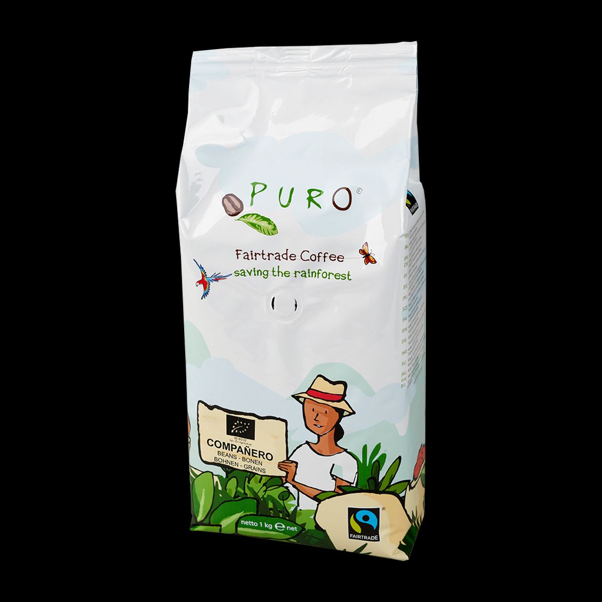 Puro Compañero Kaffebønner - 1 kg.