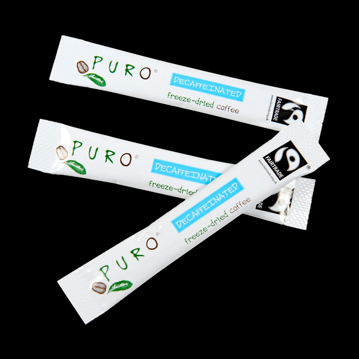 Puro Instant Kaffe Sticks Koffeinfri 250 sticks