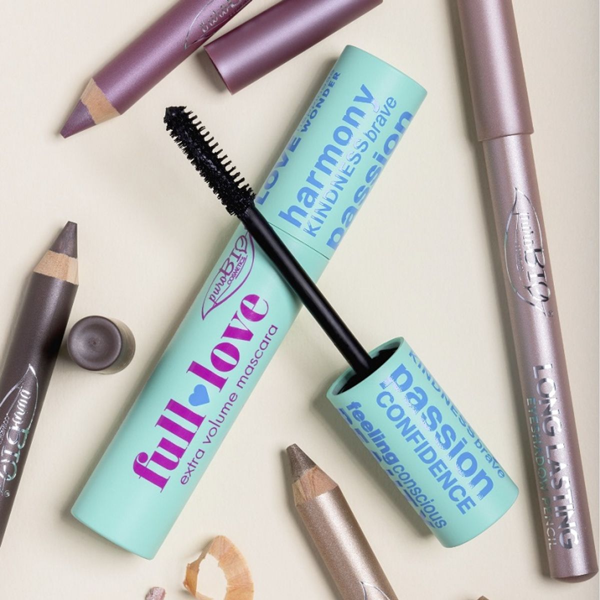 puroBIO Cosmetics - Mascara Full Love - sort