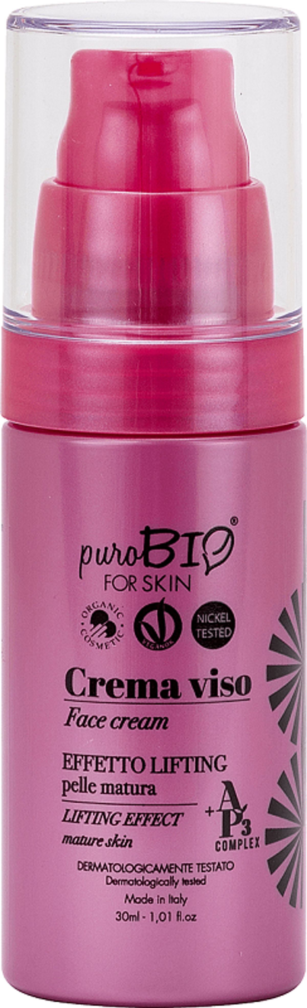 puroBIO for skin - Face Cream Lifting Effect