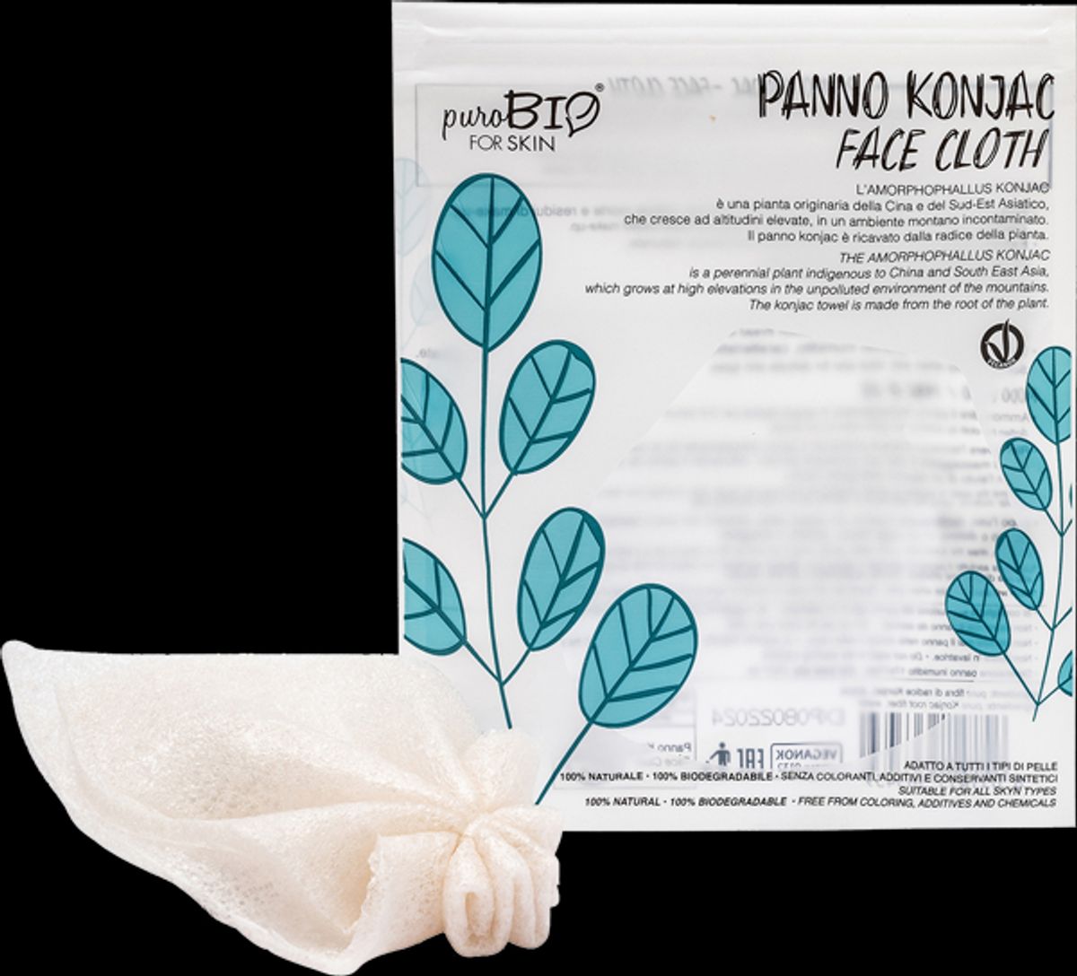 puroBIO for skin - Konjac Face Cloth