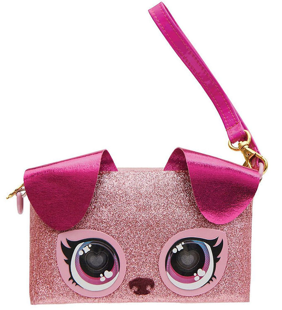 Purse Pets Håndtaske m. Lys - Dazzling Diva - Rosa Glimmer