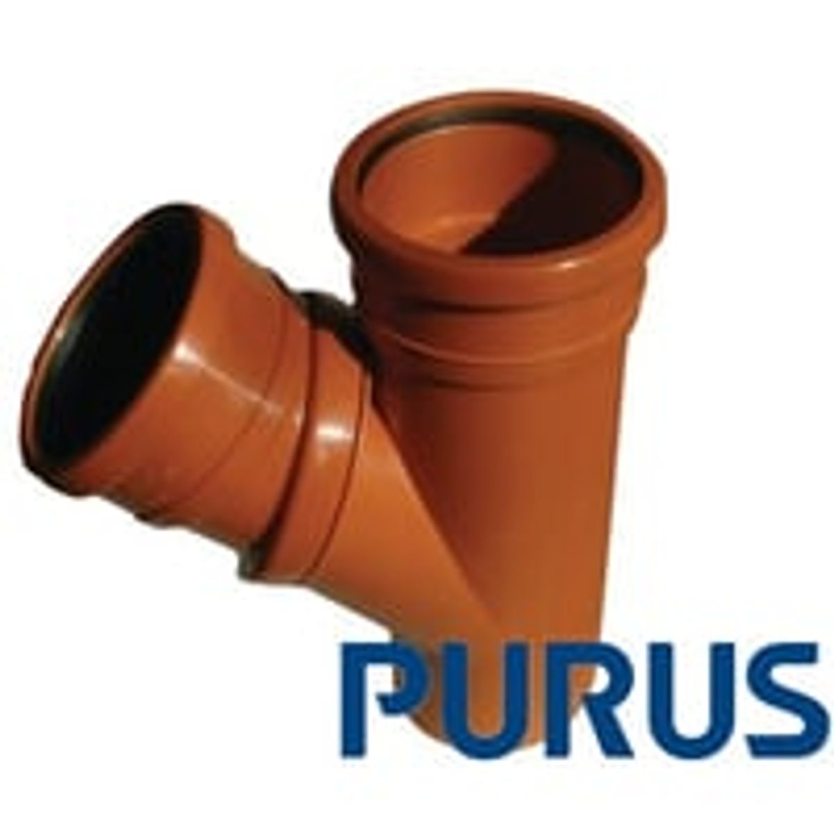 Purus - Flex-grenrr glat PP m. 2 muffer - 110 mm