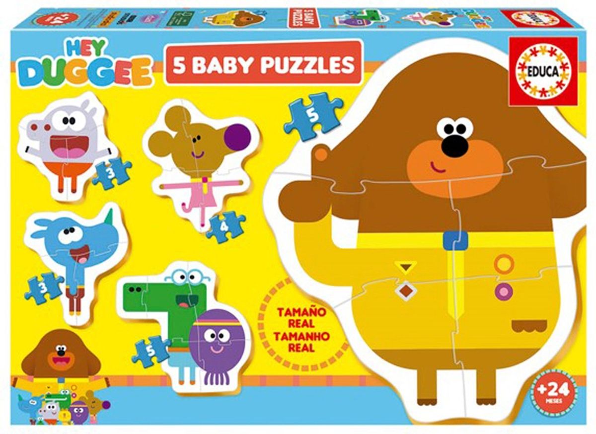 Puslespil Hey Duggee 5 Baby brikker