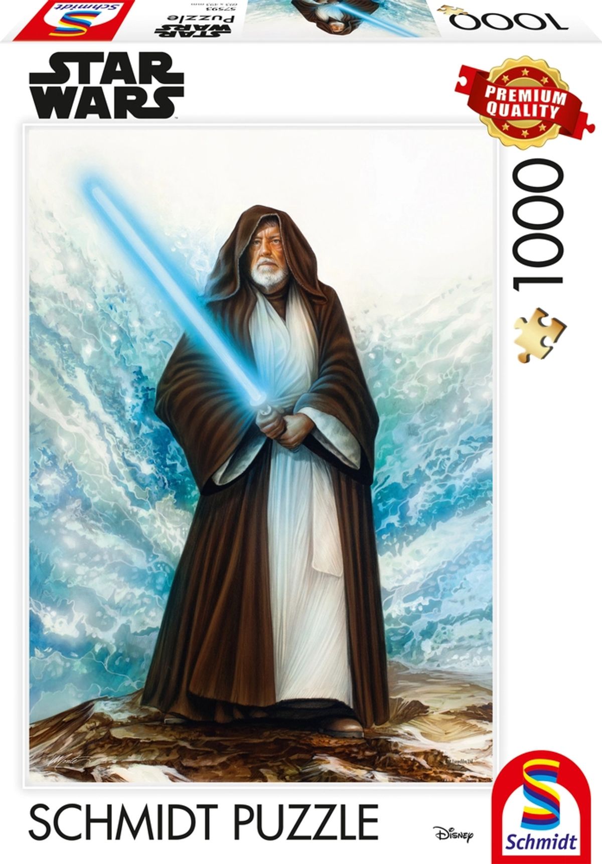 Puslespil Lucas Film The Jedi Master 1000 brikker