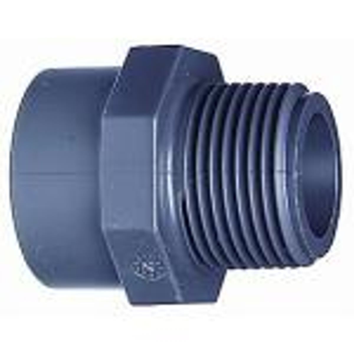 PVC overg.nippel 1/2 x 20mm 721.910.556 +gf+