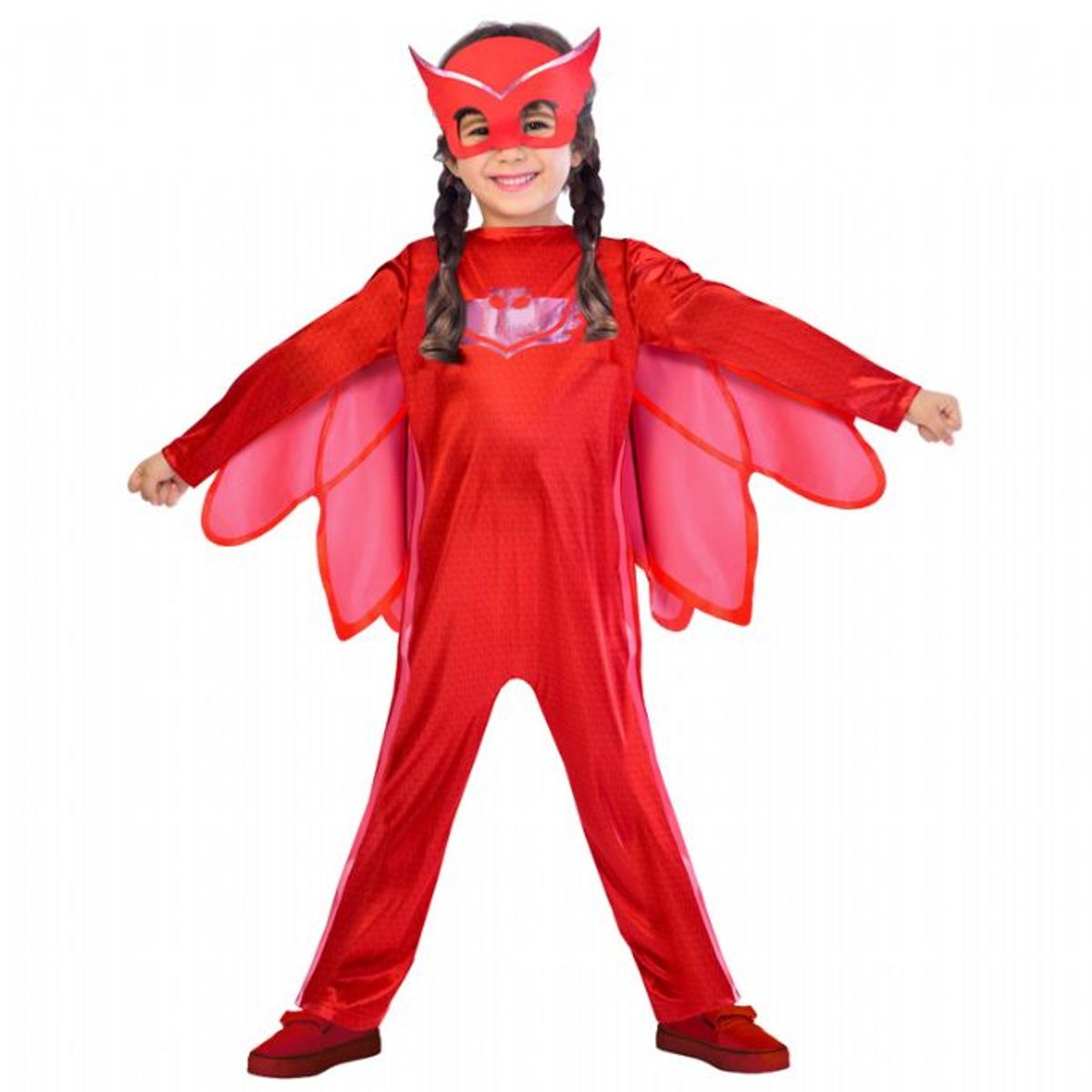 Pyjamashelten Owlette kostume 122-128 cm