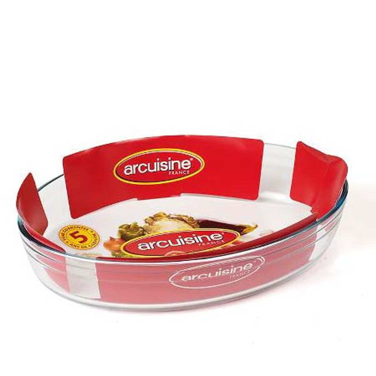 Pyrex & Ôcuisine - Ôcuisine Fad oval 30 x 21 cm Klar