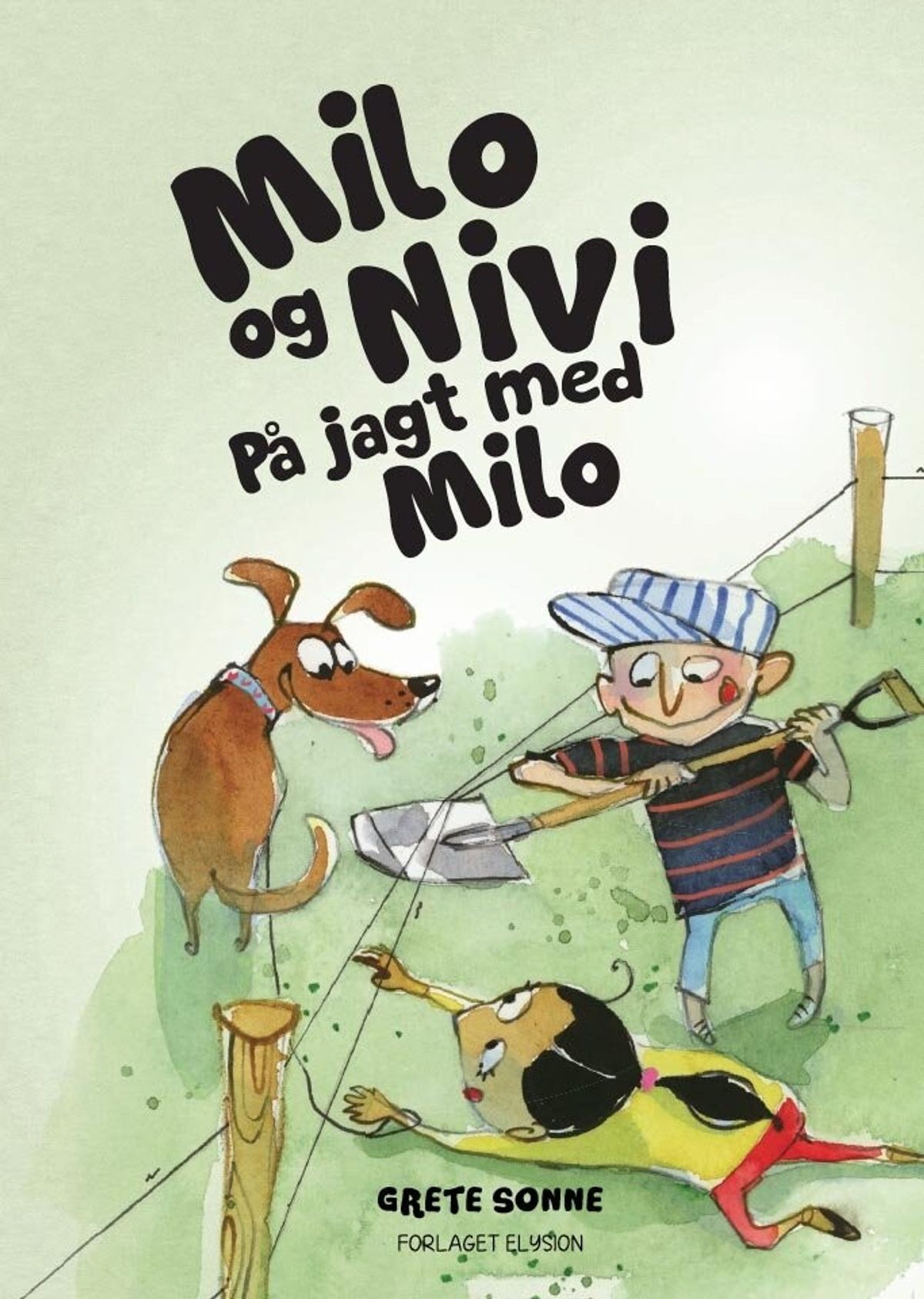 På Jagt Med Milo - Grete Sonne - Bog