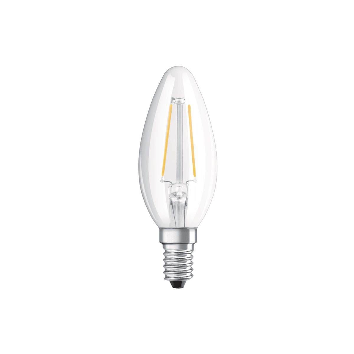 Pære Osram LED Star Kerte 25w/827 E14 Klar