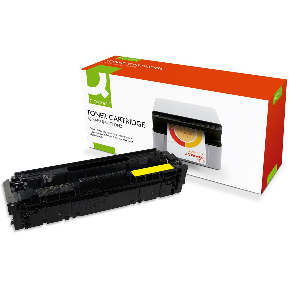 Q-connect 203A toner yellow