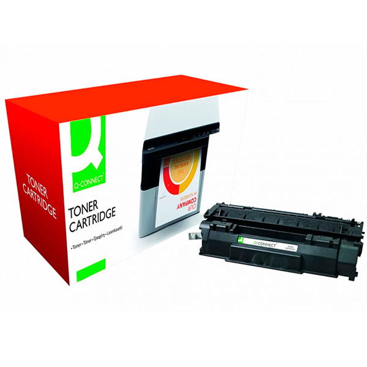 Q-connect 53A Q7553A toner sort 3000 sider