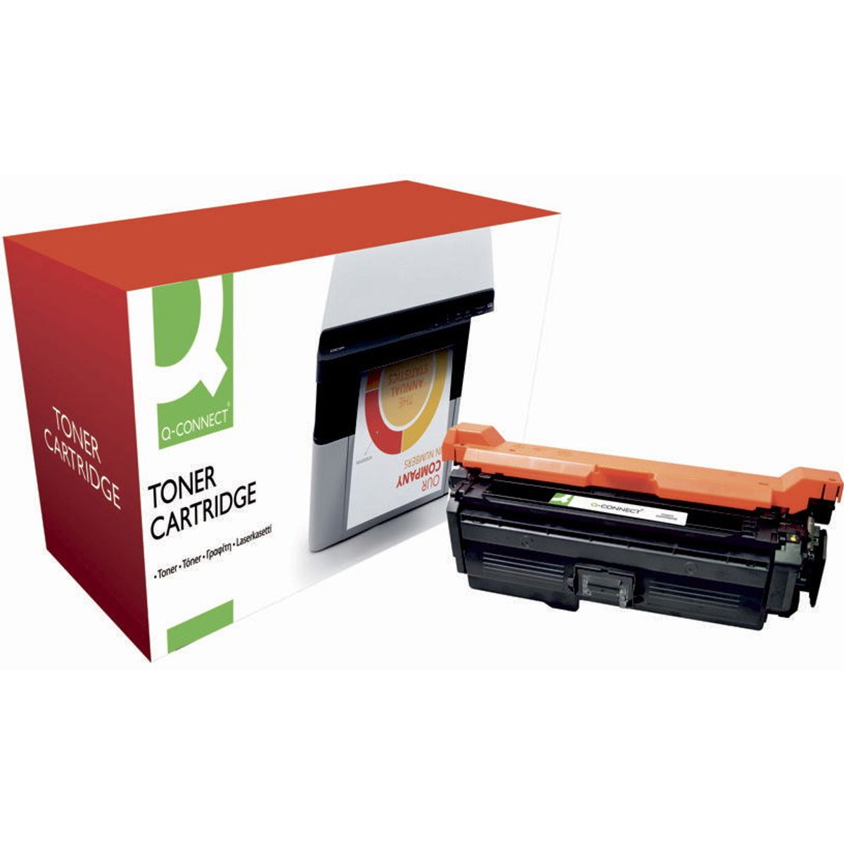 Q-connect 646X CE264X toner sort 17000 sider