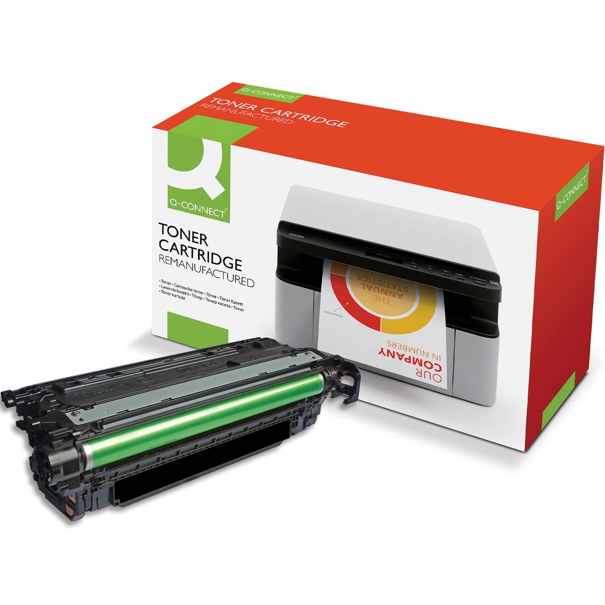 Q-connect 647A CE260A toner sort 8500 sider