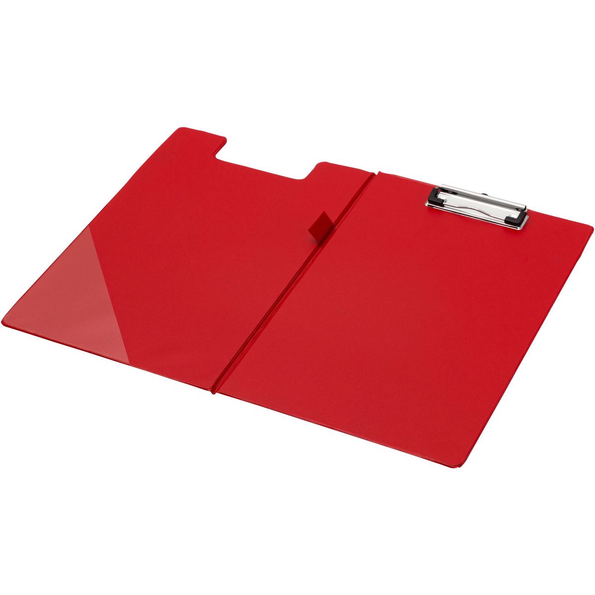 Q-connect clipboard m/forside A4 rød