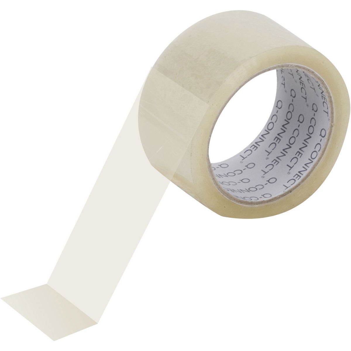 Q-connect low noise pakketape 50mm x 66m klar