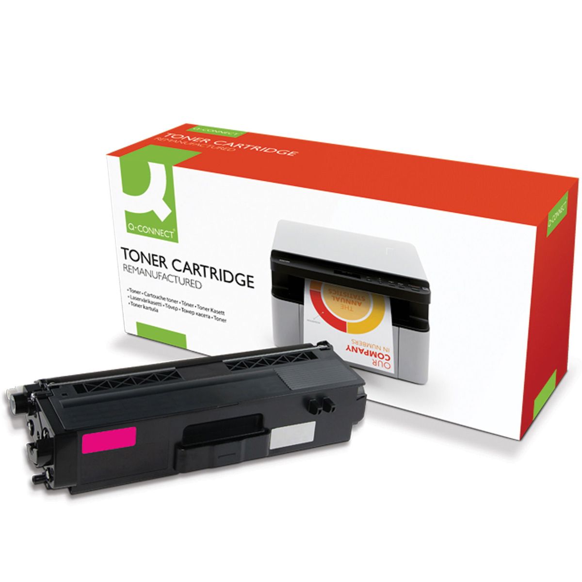 Q-connect TN-910 toner magenta 9000ark