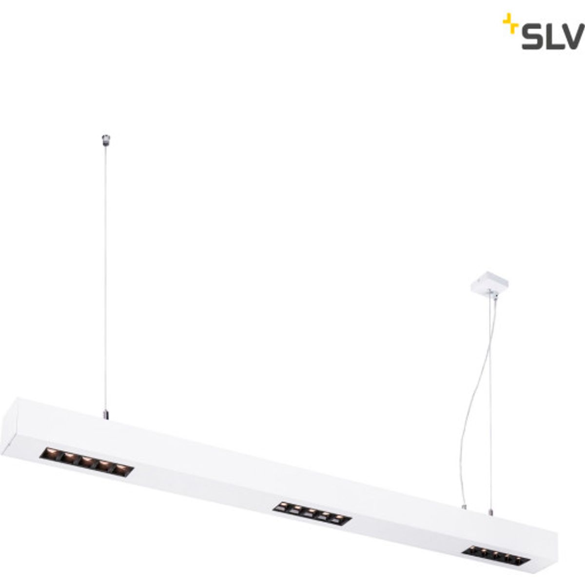 Q-LINE PD, LED indendørs pendel, 1m, hvid, 3000K