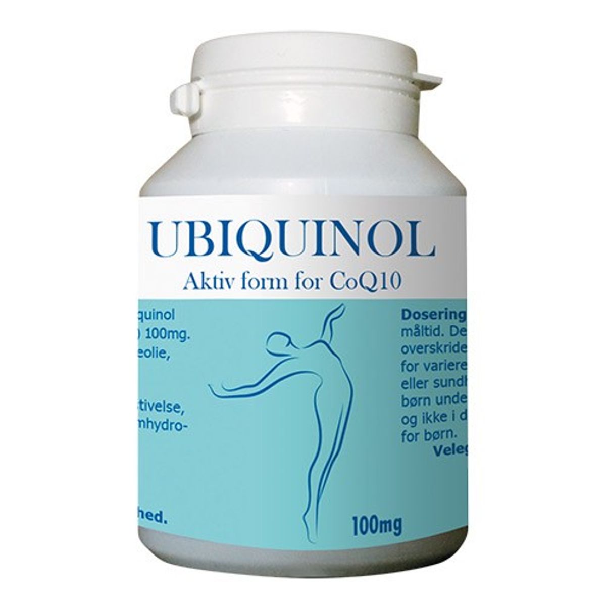 Q10 Ubiqinol 100 mg - 60 kapsler - The Power of Plants