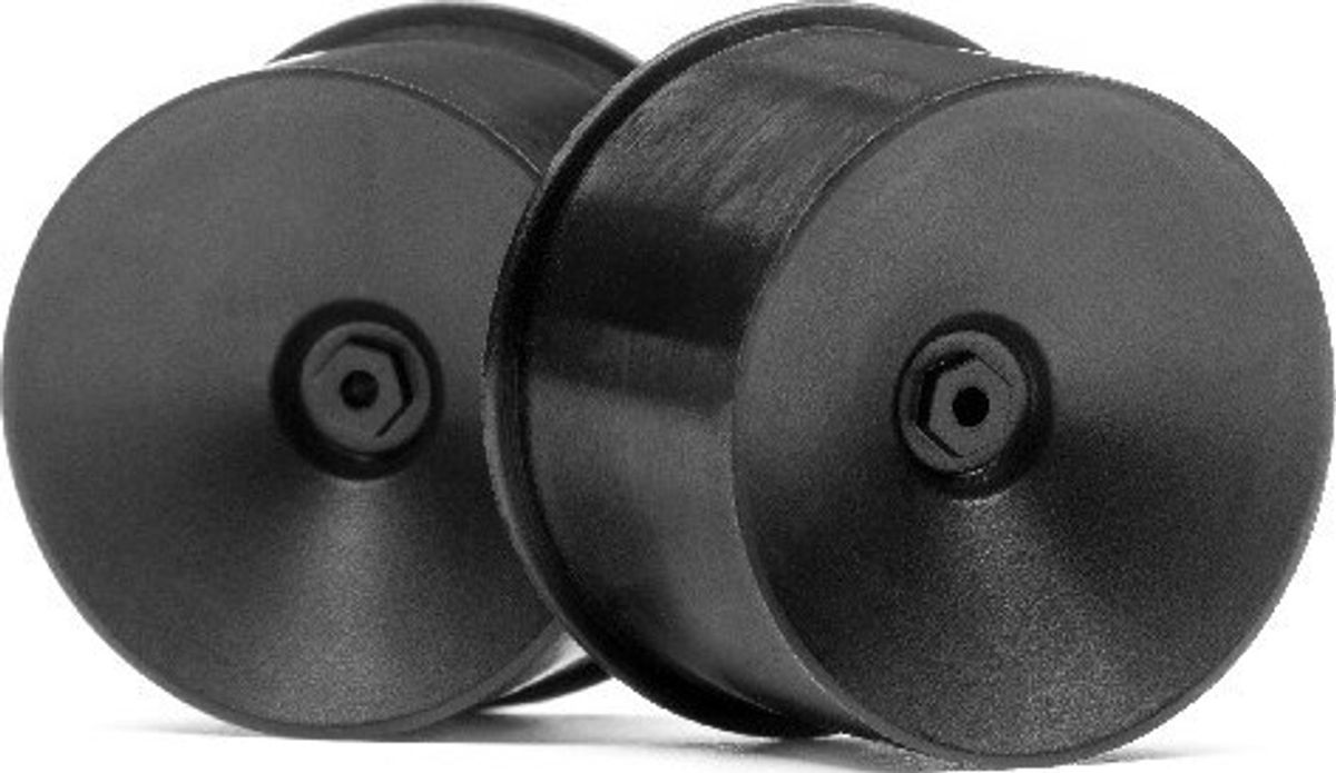 Q32 Dish Wheel Set (black/22x14/4pcs) - Hp116017 - Hpi Racing