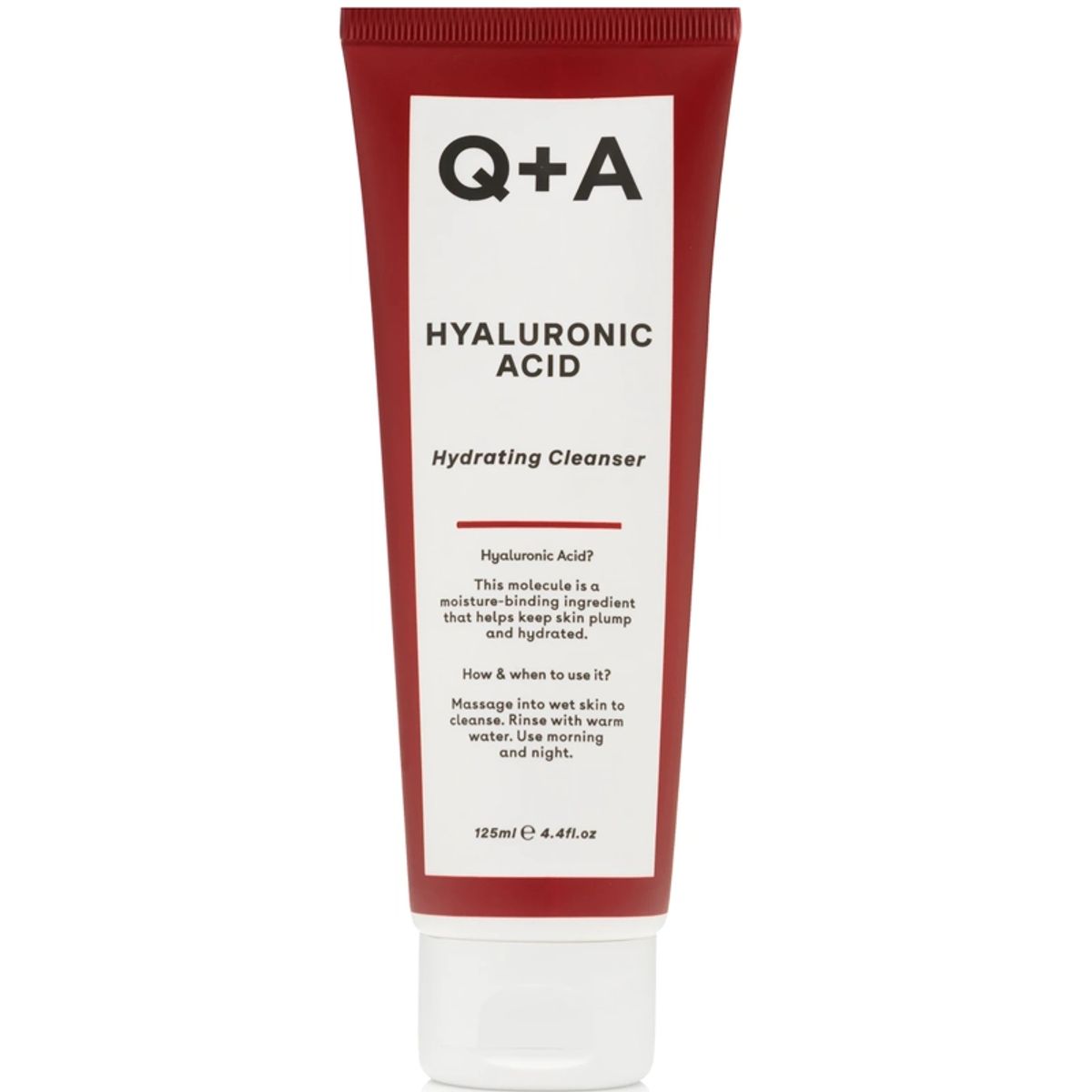 Q+A Hyaluronic Acid Gel Cleanser 125 ml