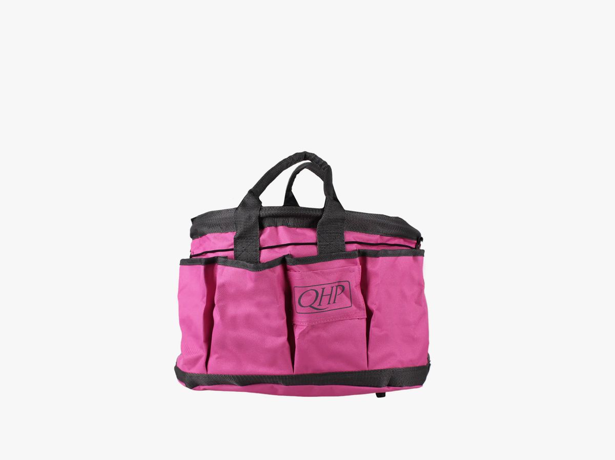 QHP Grooming Bag, Pink/Grå