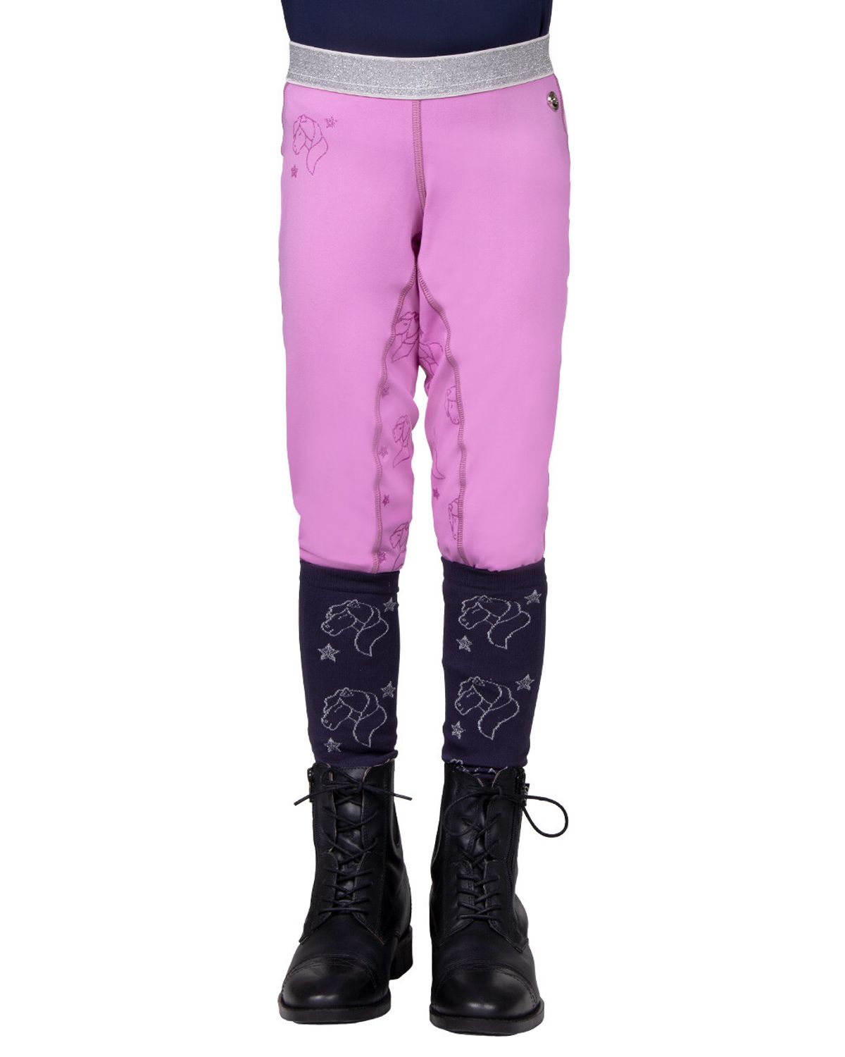 QHP Gwenn ridetights - pink 104