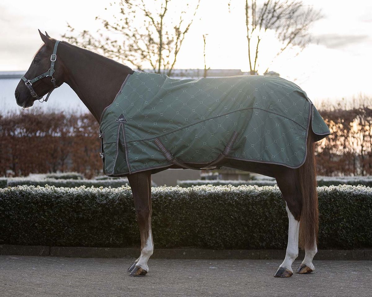 QHP vinterdækken - 300 gram Rød 130 cm