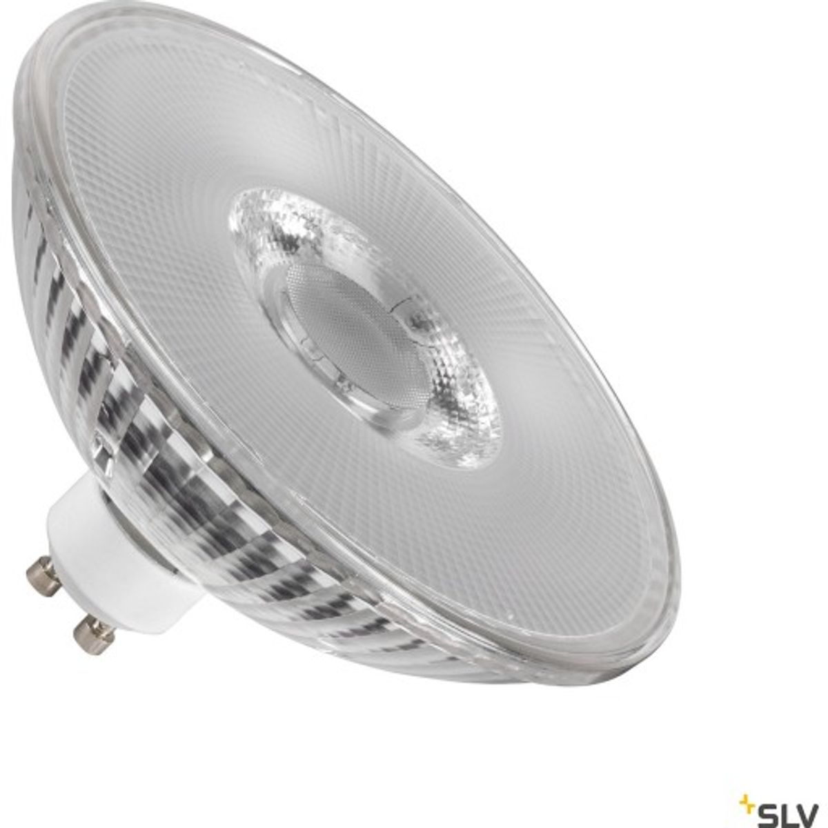 QPAR111 GU10, LED-lyskilde gennemsigtig 8W 2700K CRI90 38°