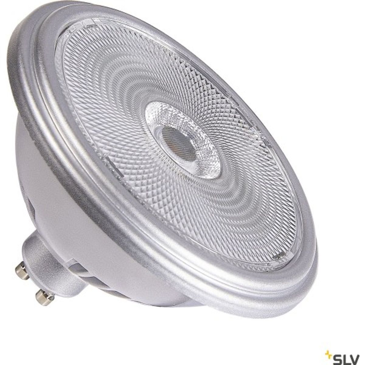 QPAR111 GU10, LED-lyskilde sølv 12,5W 4000K CRI90 60°