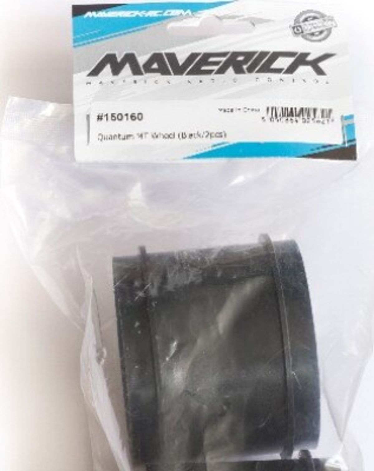 Quantum Mt Wheel (black/2pcs) - Mv150160 - Maverick Rc